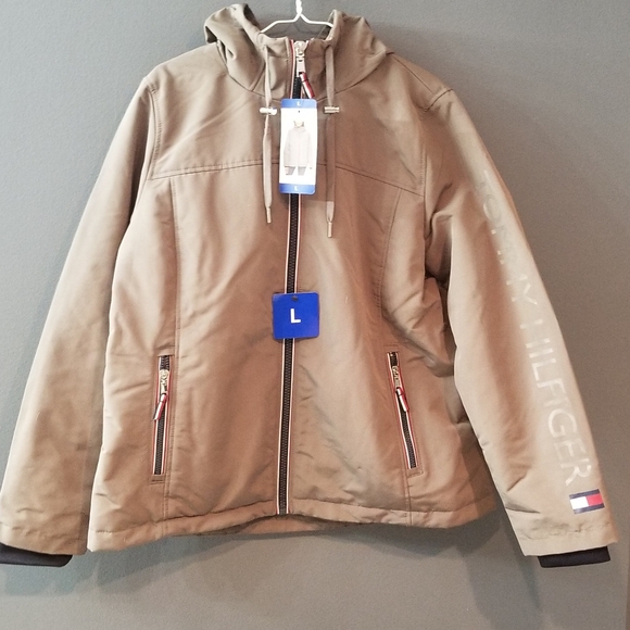 Women's Tommy Hilfiger Grey L Coat - Picture 9 of 11